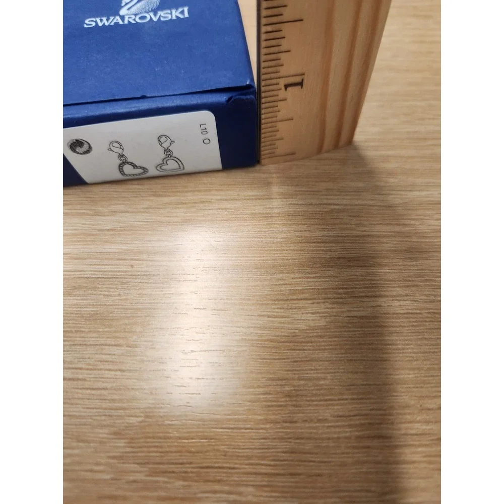 Swarovski Lot 8 EMPTY Jewelry Charms Boxes Mixed Lot With Inner Boxes Swan Logo